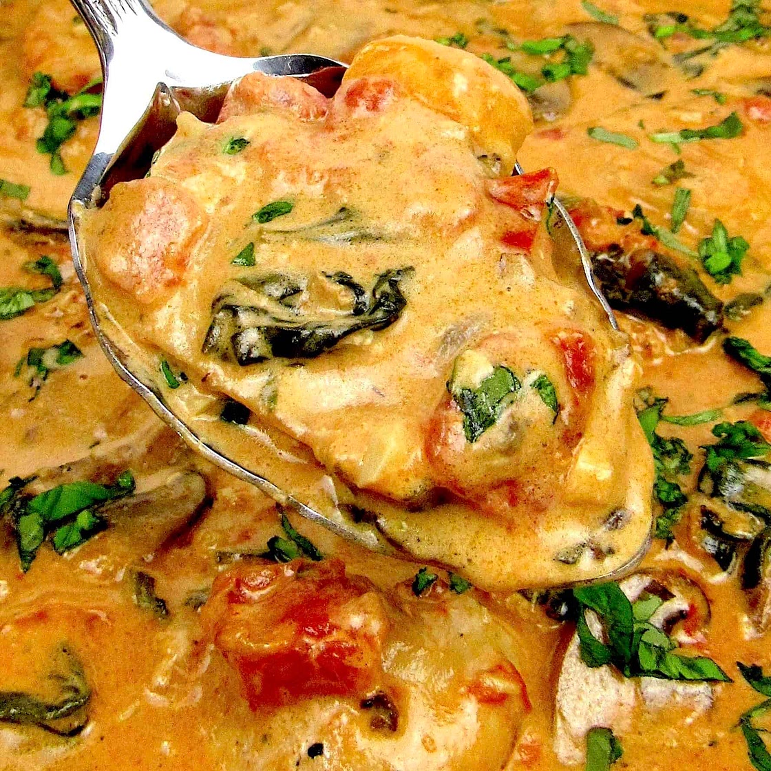 Creamy Tuscan Chicken Skillet