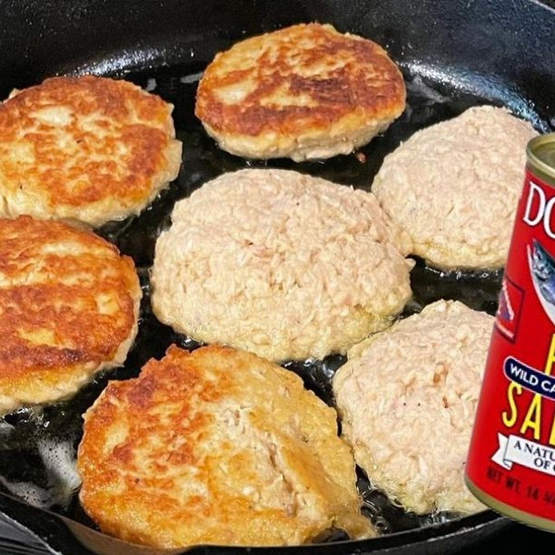 Old-Fashioned Fried Salmon Patties Recipe