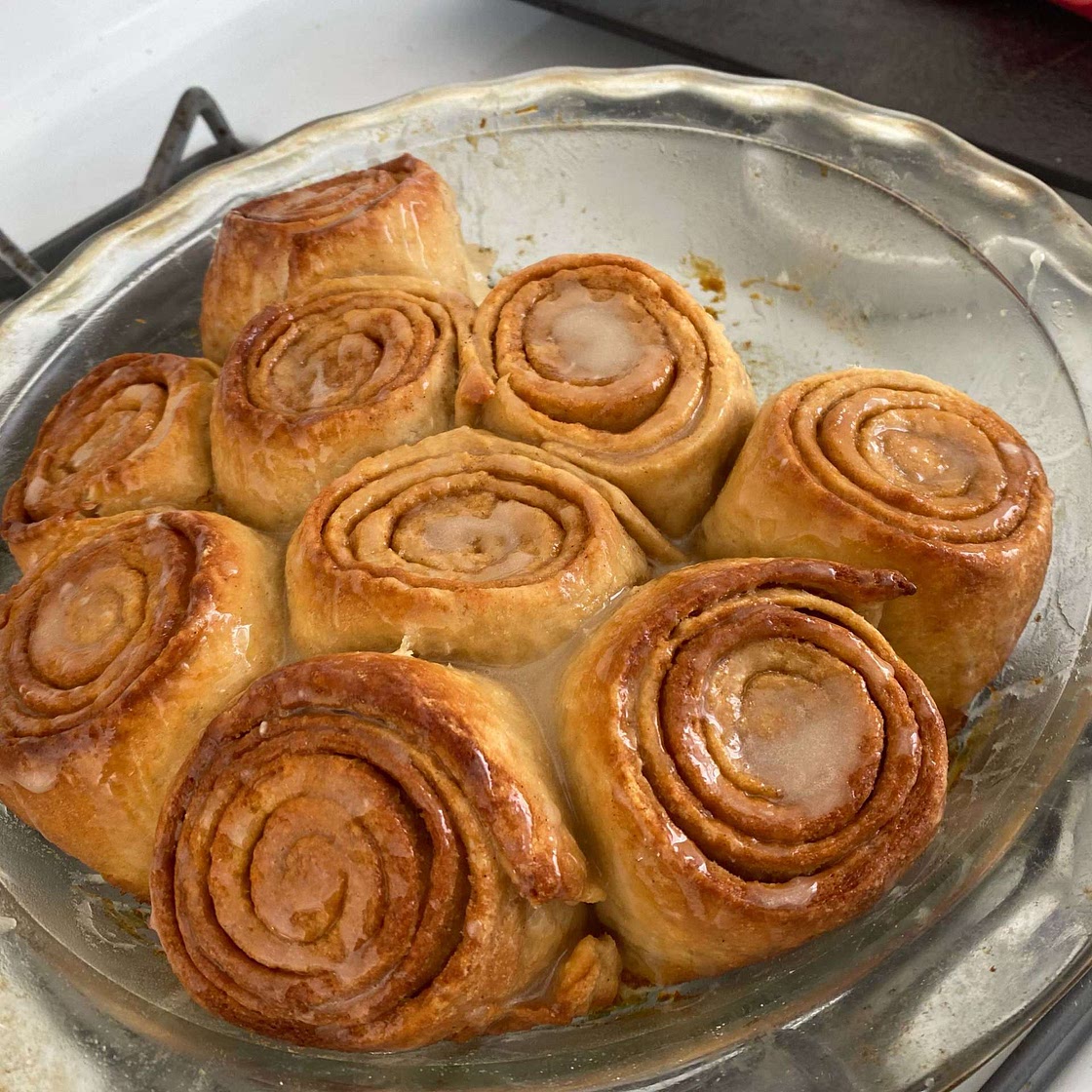 The World's Easiest Cinnamon Rolls
