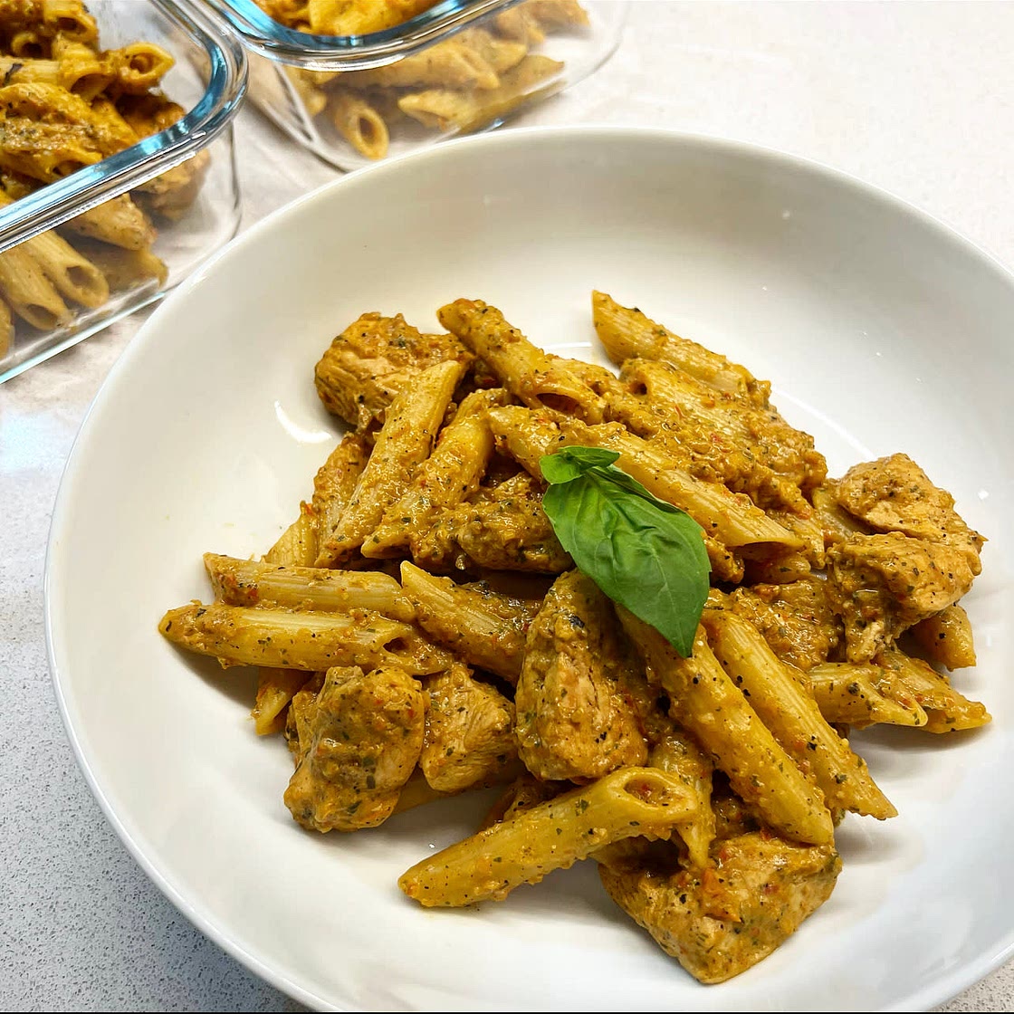 Creamy Garlic & Herb Chicken Pasta