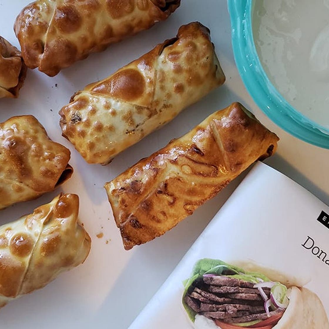 Donair Egg Rolls