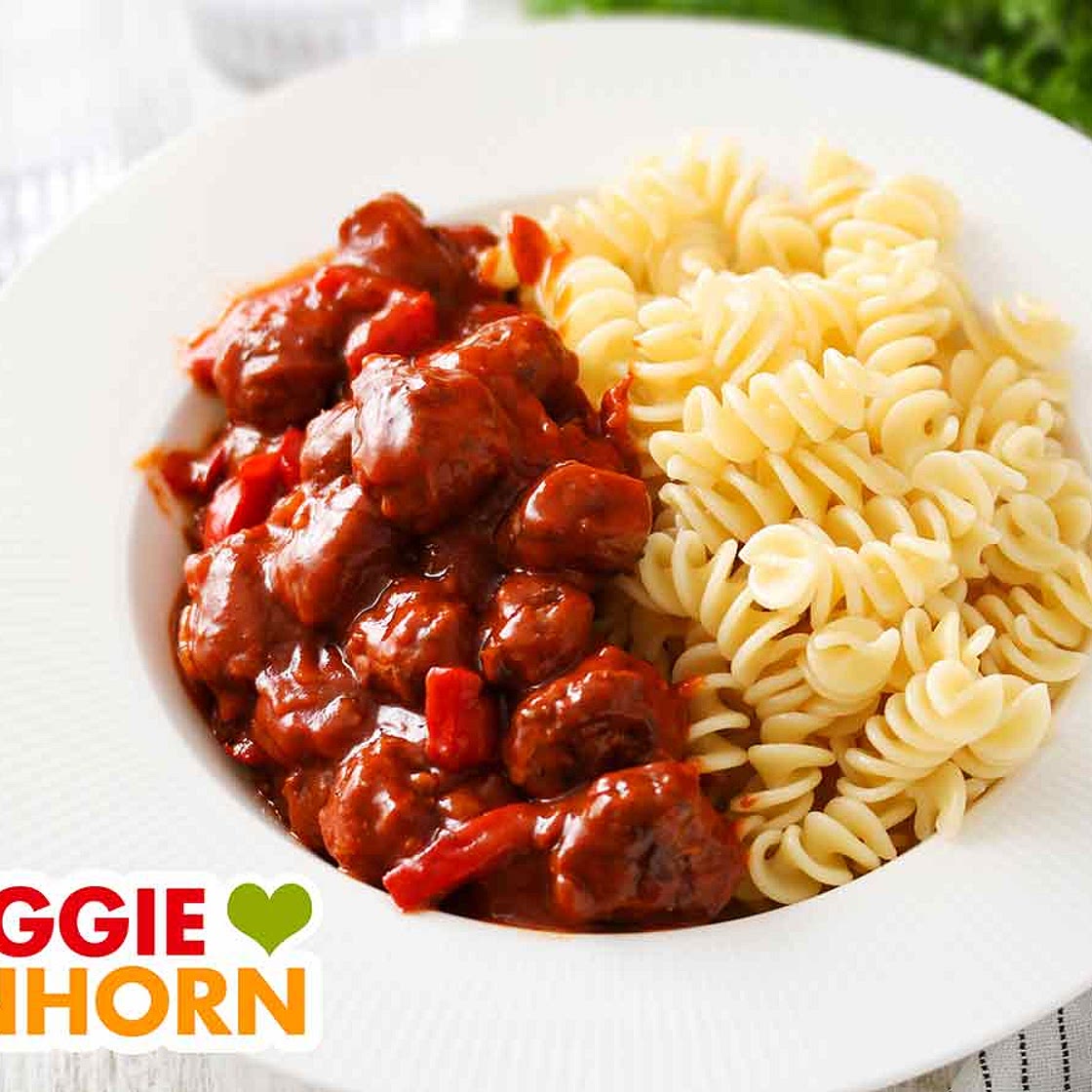Veganes klassisches Gulasch