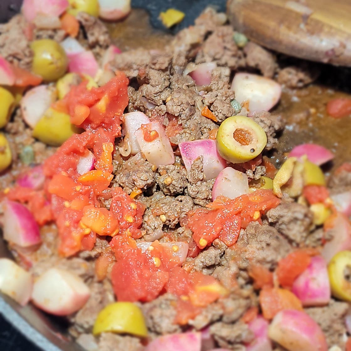 Beef Picadillo