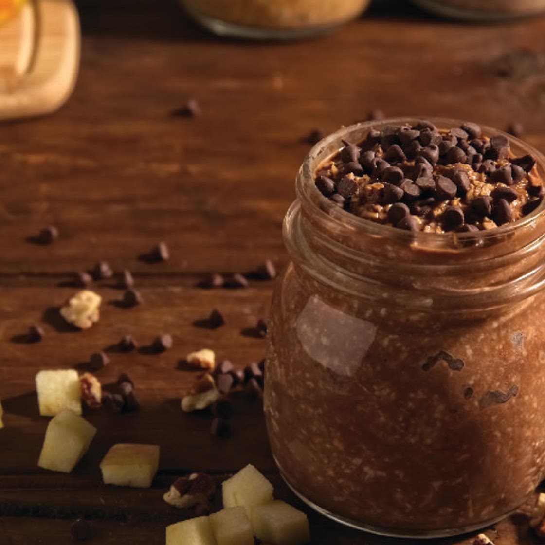 Chocolate Hazelnut Overnight Oats