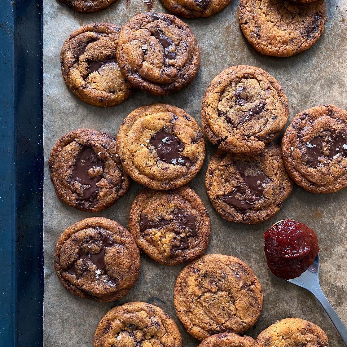 Gochujang chocolate chip cookies