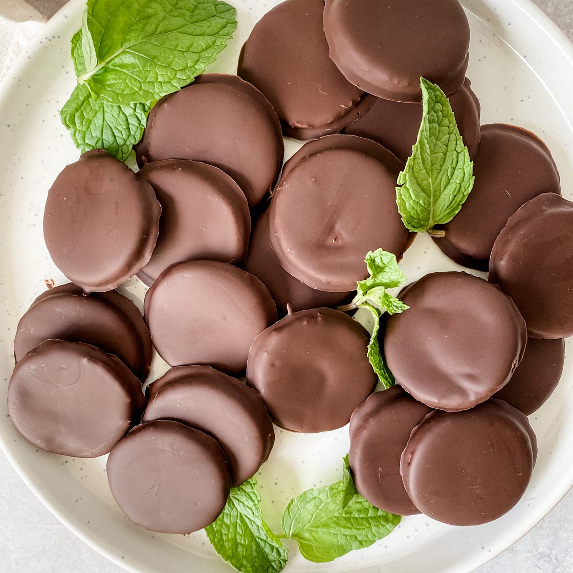 Healthy Thin Mints - Lovely Delites