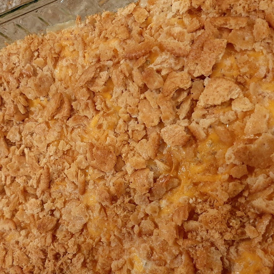 Ritz Cracker Chicken Casserole