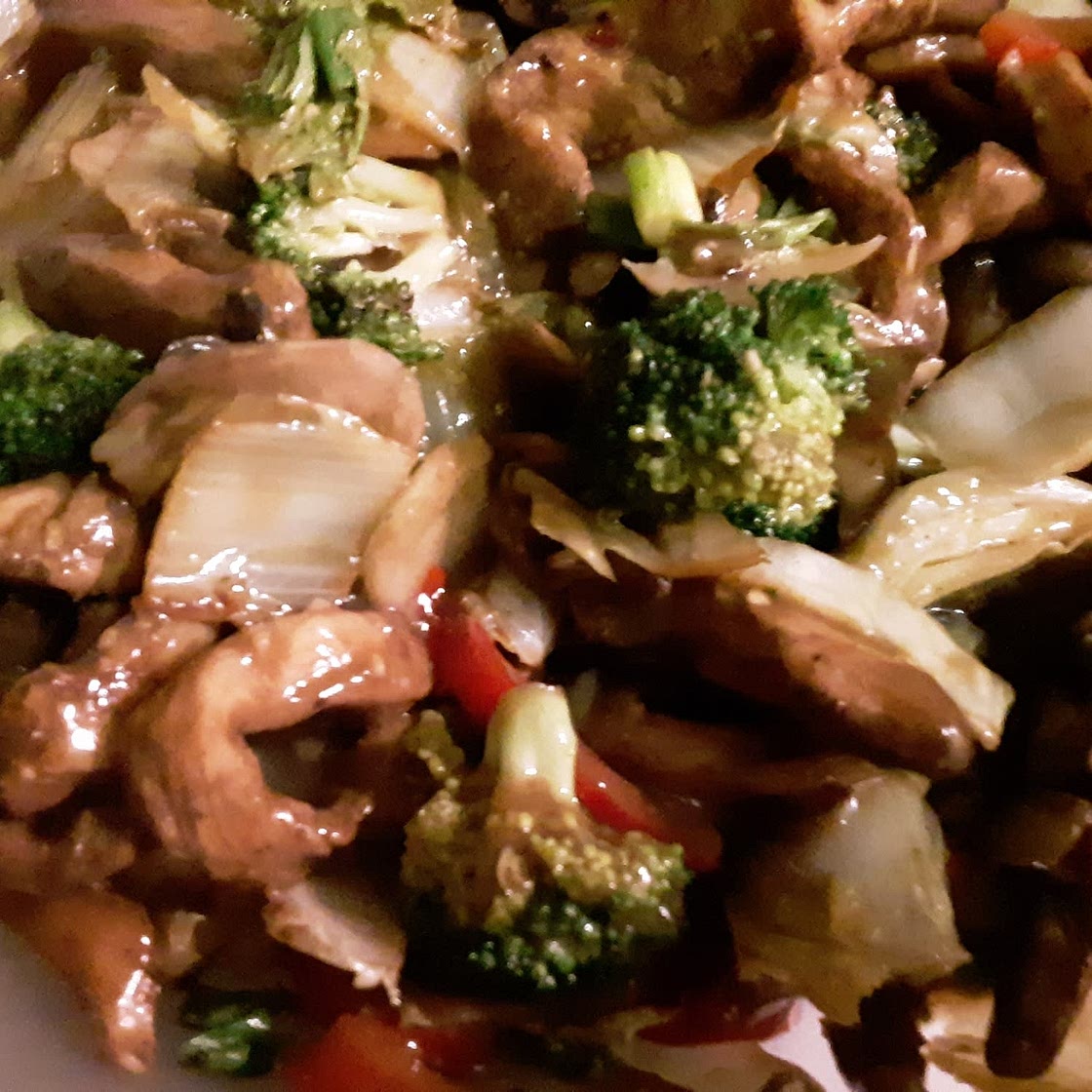 Cabbage Lo Mein