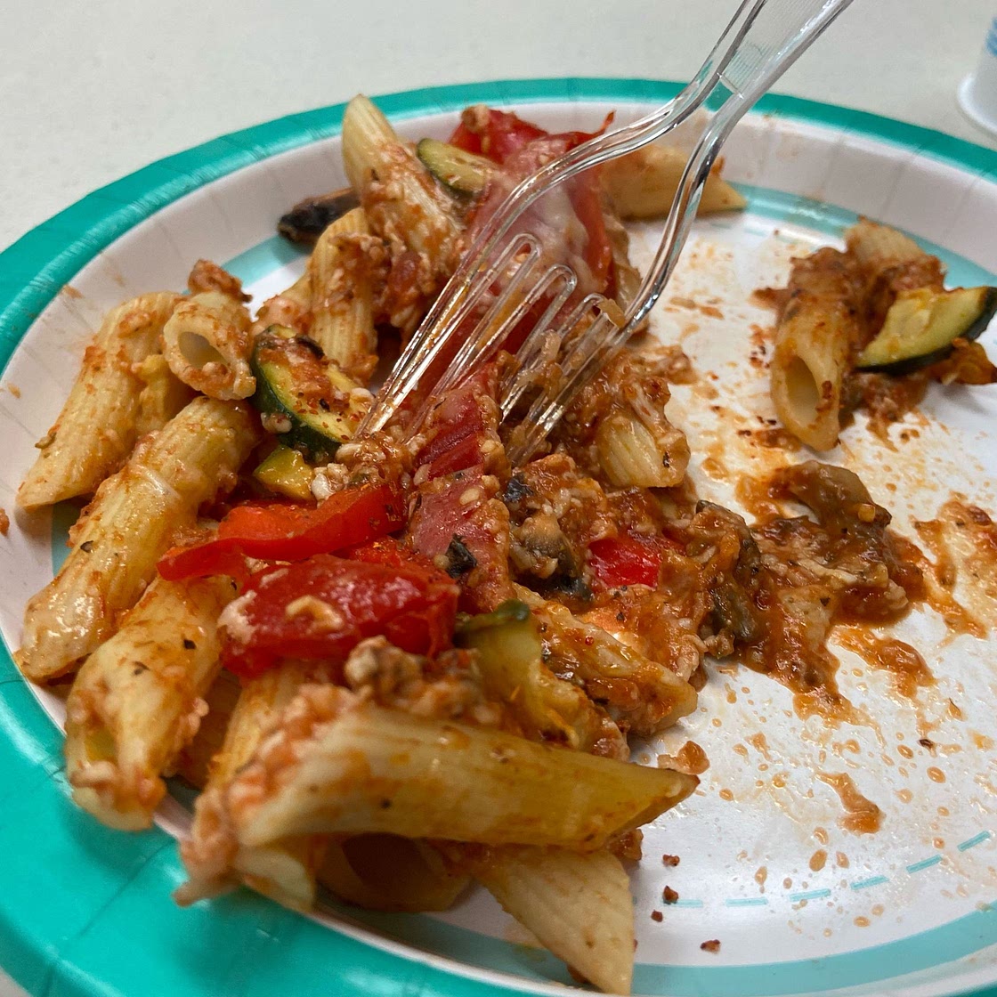 Tuscan Vegetarian Baked Ziti