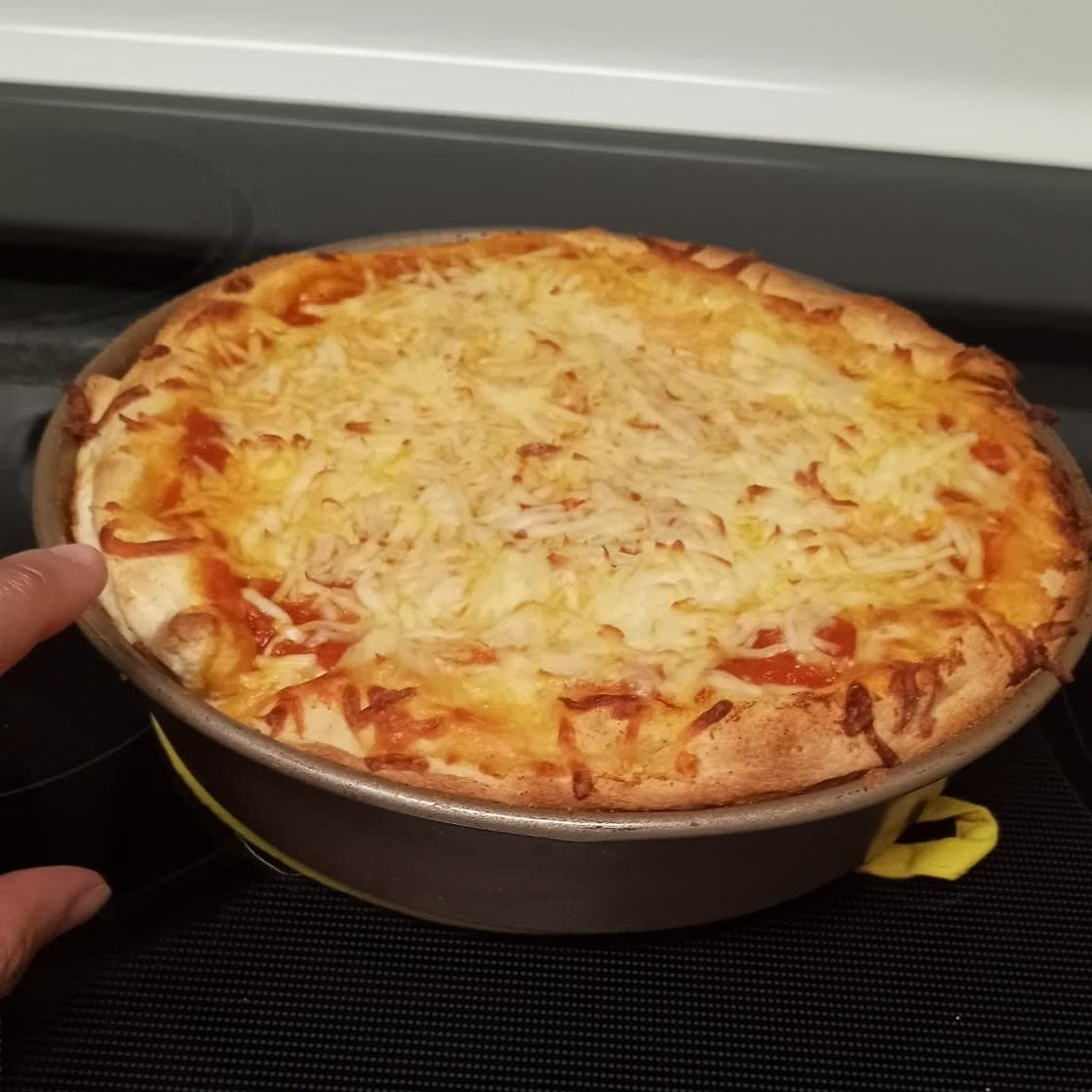 Double Decker Stuffed Pizza