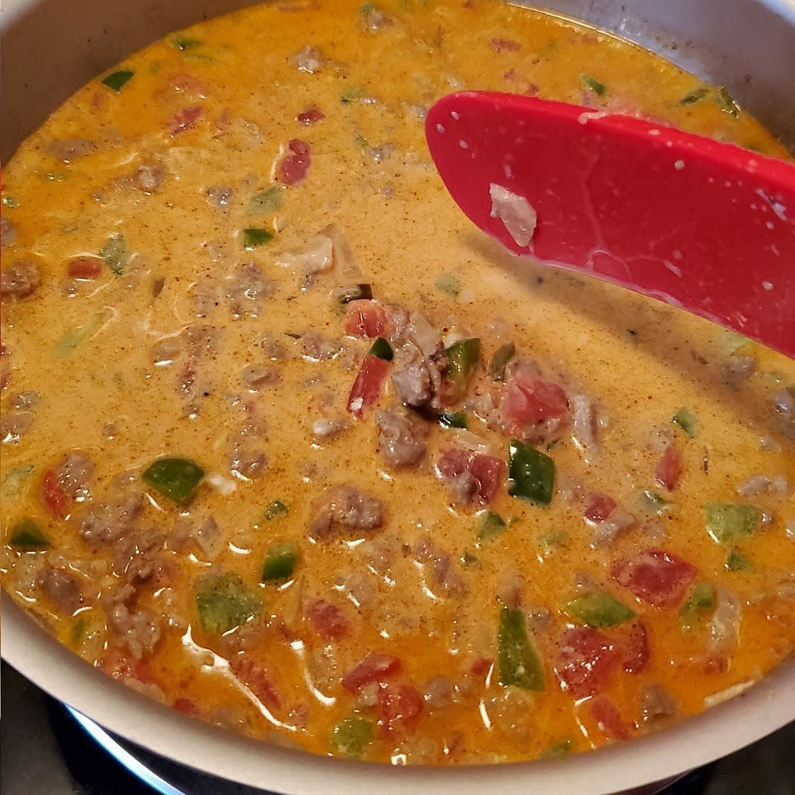 Creamy Taco Soup (Low Carb/Keto)
