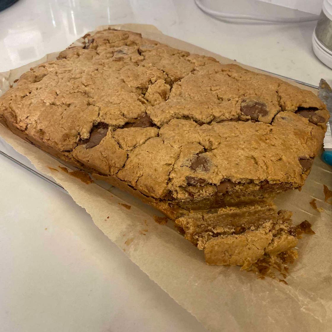 Vegan biscoff cookie pie 