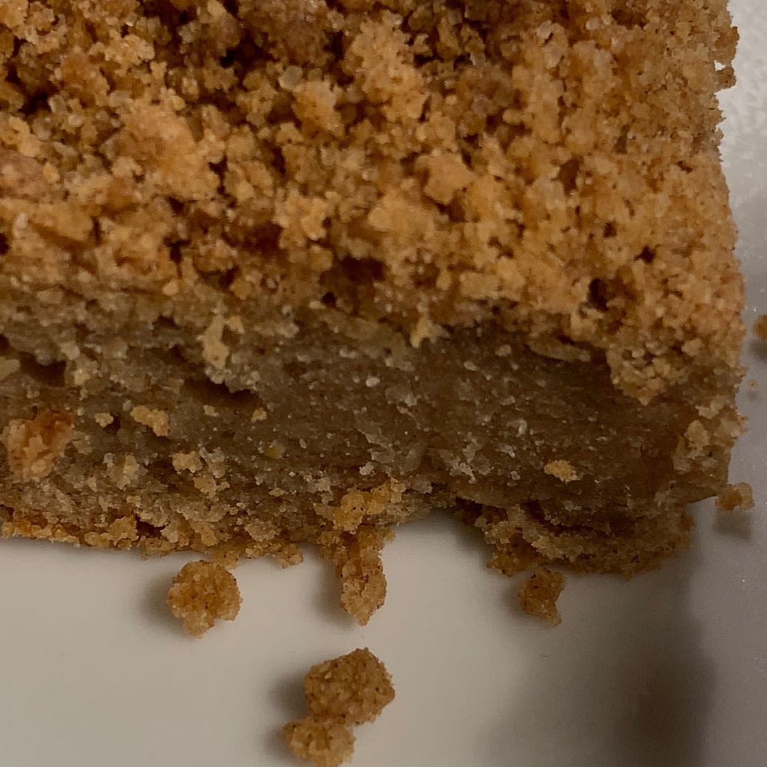 Kaneelcake met Crumble