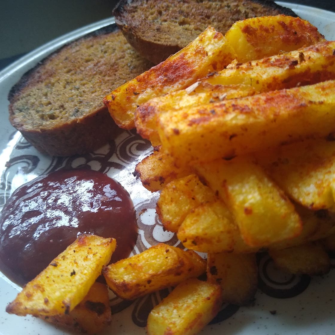 Air Fried Polenta Chips
