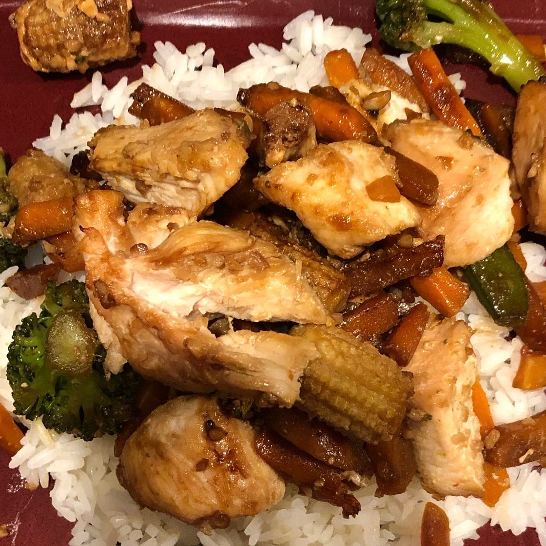 Sheet Pan Sesame Chicken & Veggies