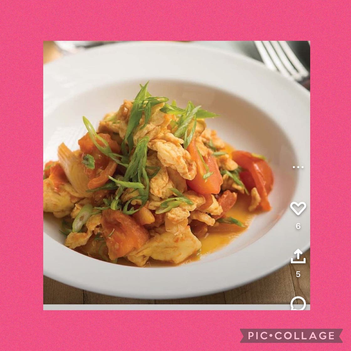 Stir-Fried Tomatoes & Eggs