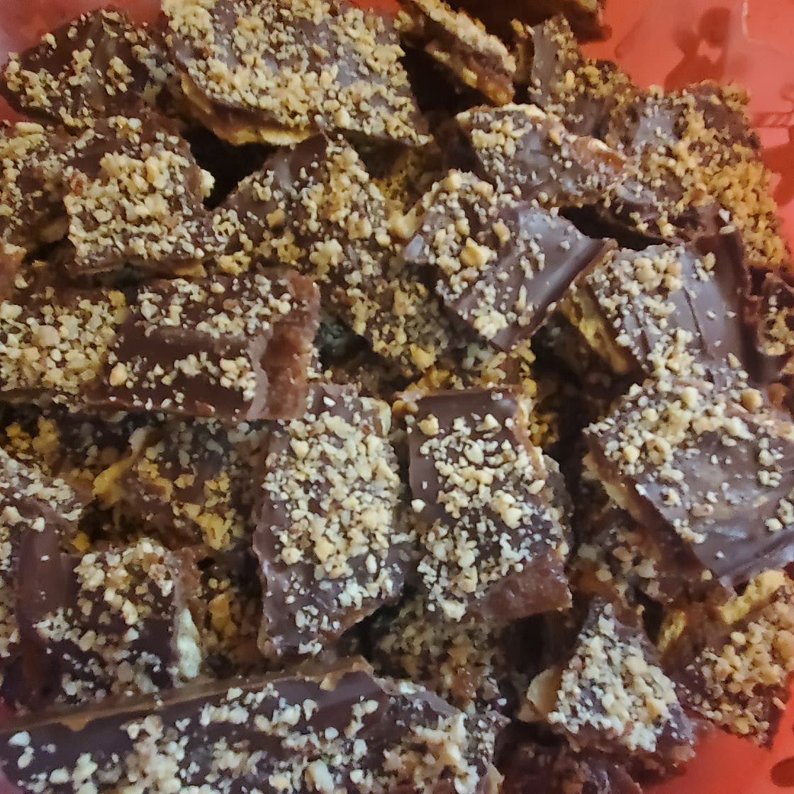 Saltine Toffee Cookies