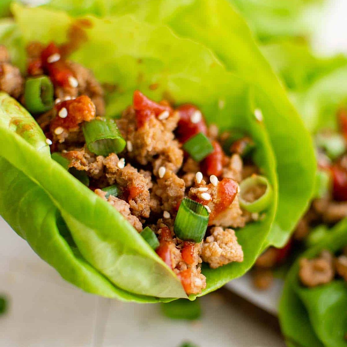AsianLettuce Wraps