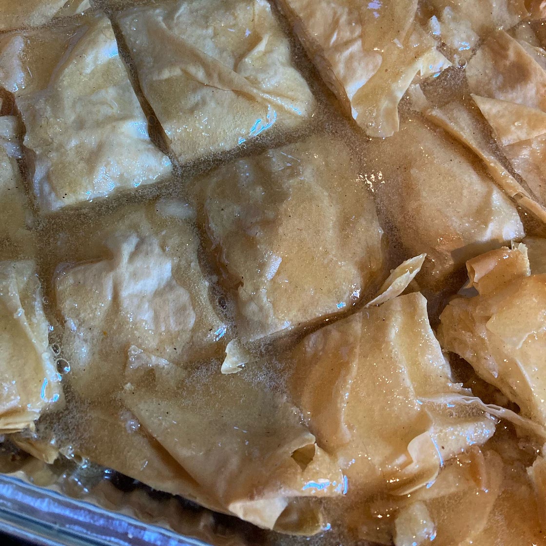 Mixed nut & honey baklava