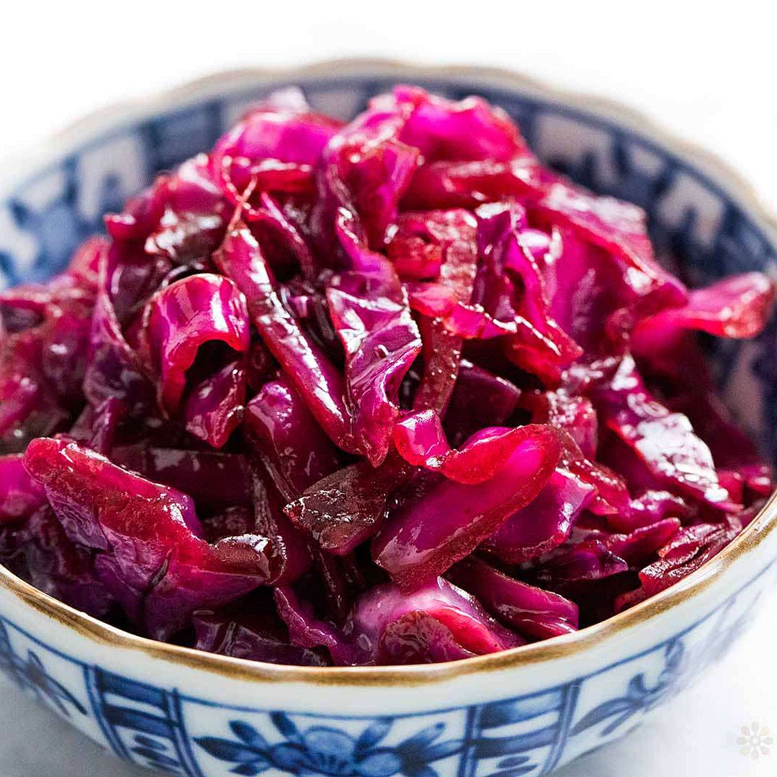 Balsamic Braised Cabbage