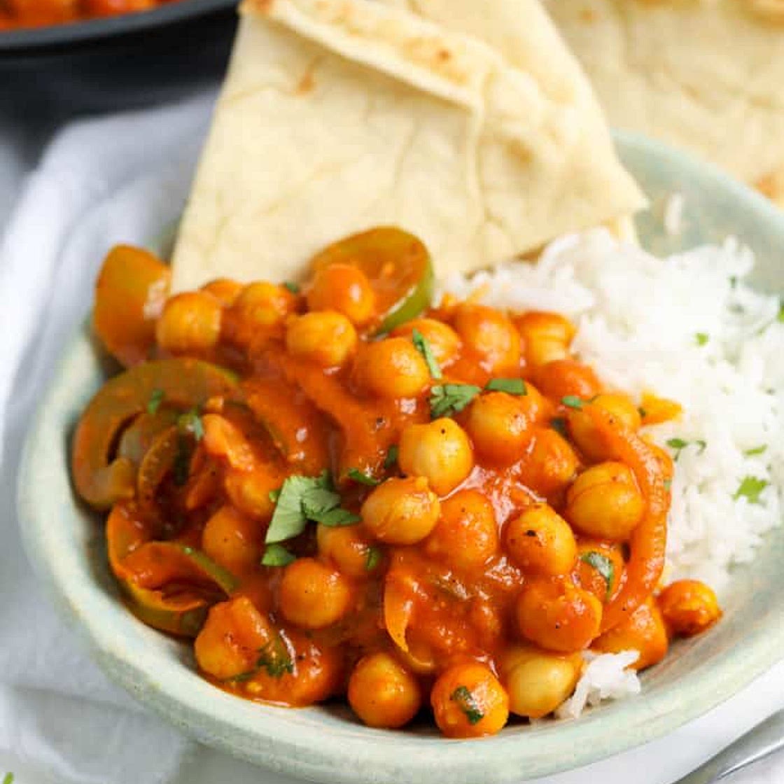 Curried Chickpeas