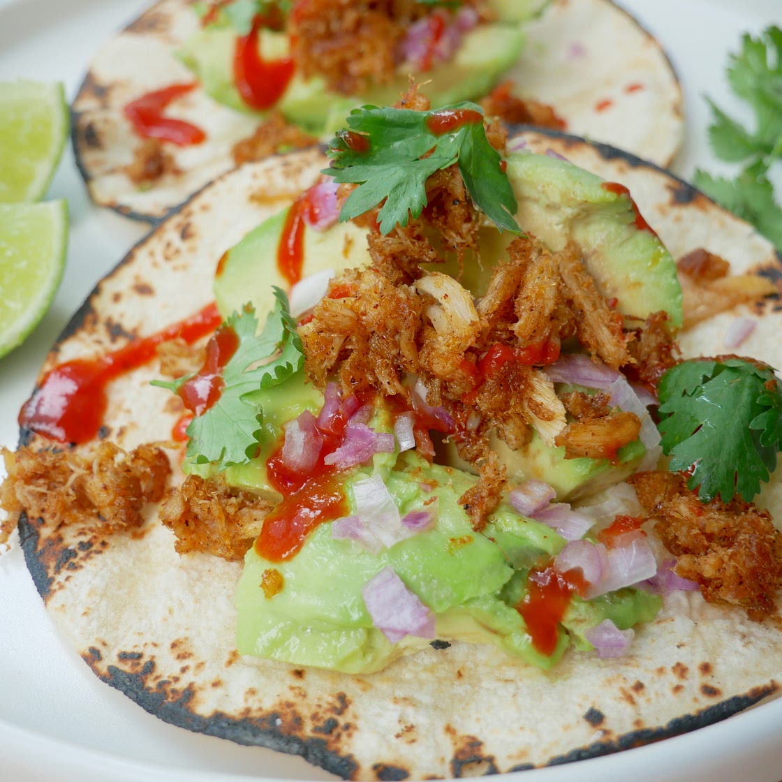 Spicy Crab Tacos