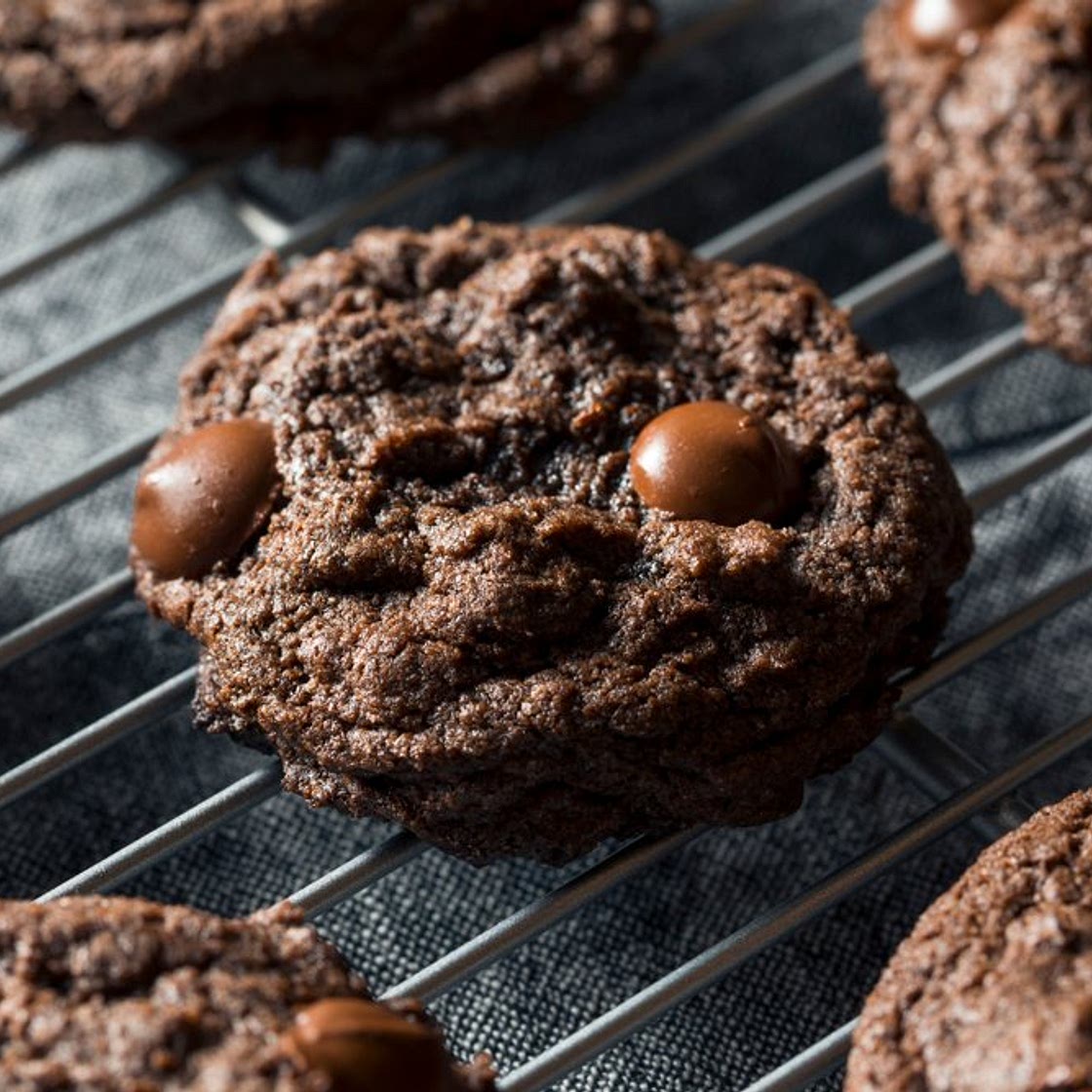 Chocolate and Peanut Butter Protein Cookies
