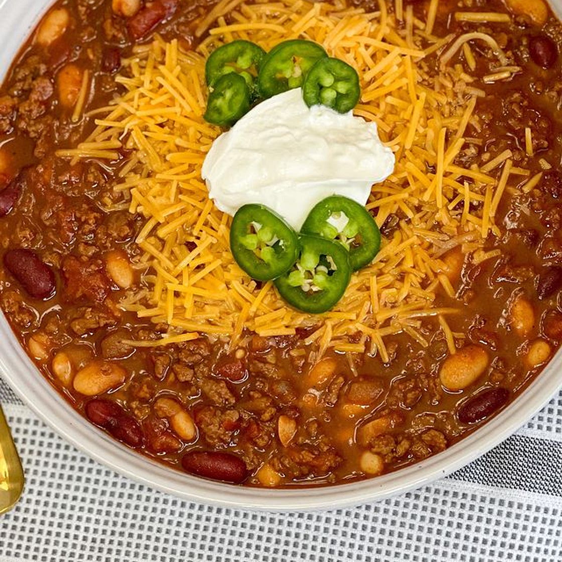 Delicious homemade Chili