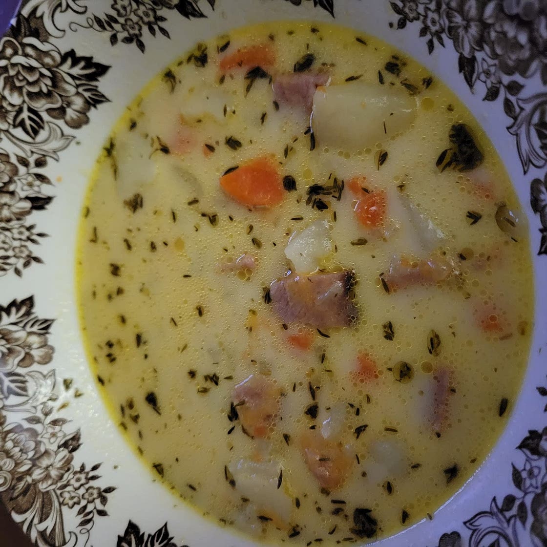 Instant Pot Ham and Potato Soup