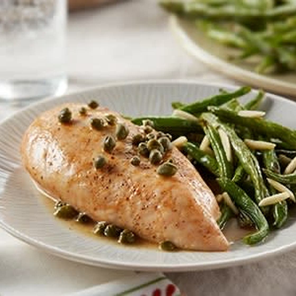 Sheet Pan Chicken Piccata