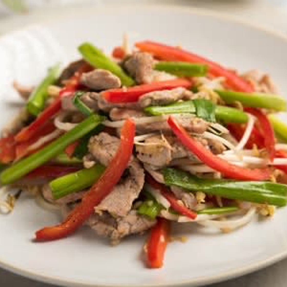 Stir-fried Pork Tenderloin