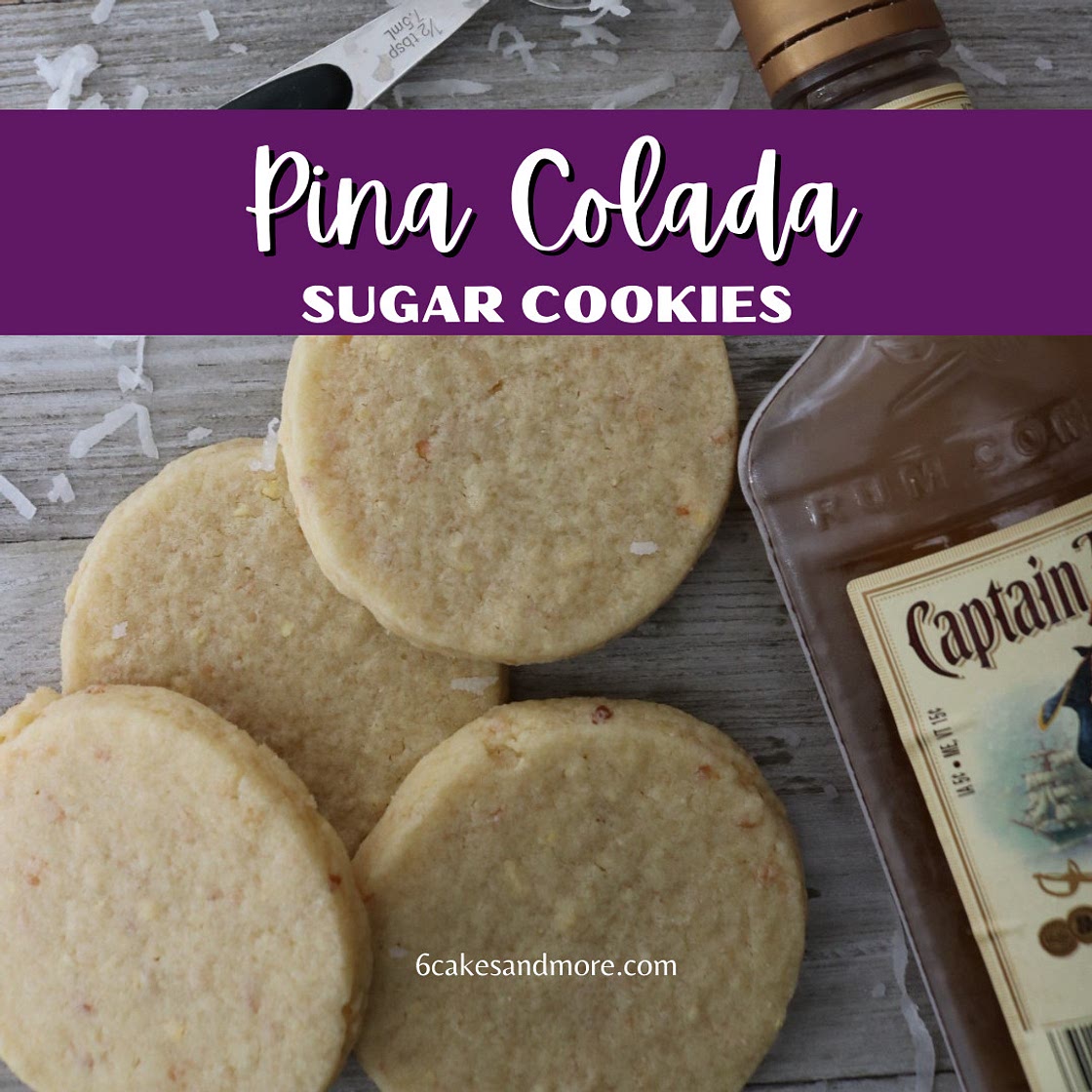 Pina Colada Sugar Cookies