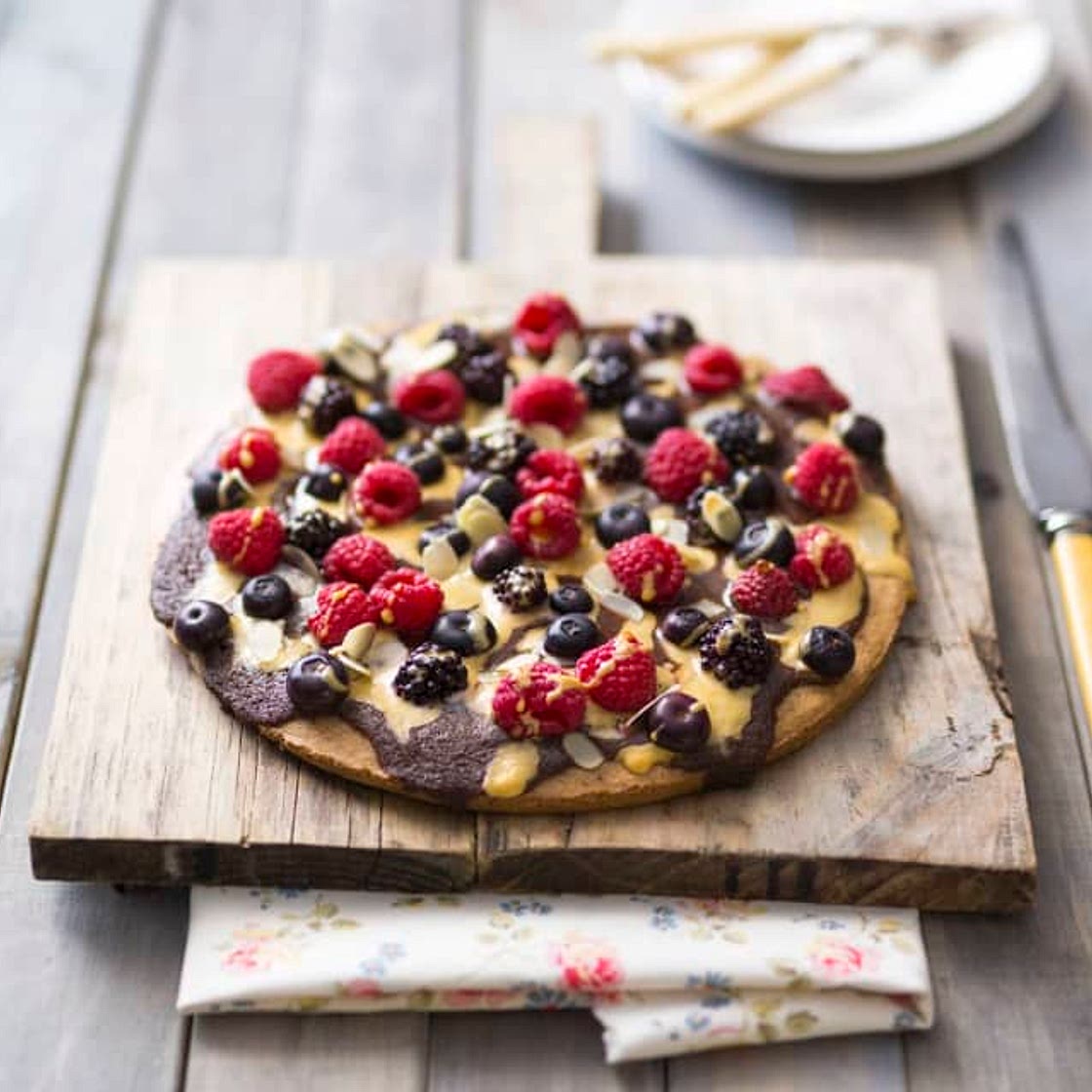 Dessert pizzas (Jo Whitton)