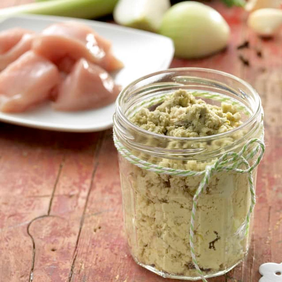 Chicken stock paste