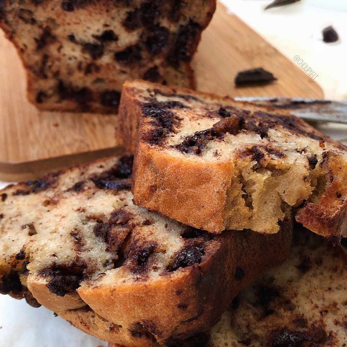 Gâteau au éclats de chocolat sans sucres ajoutés