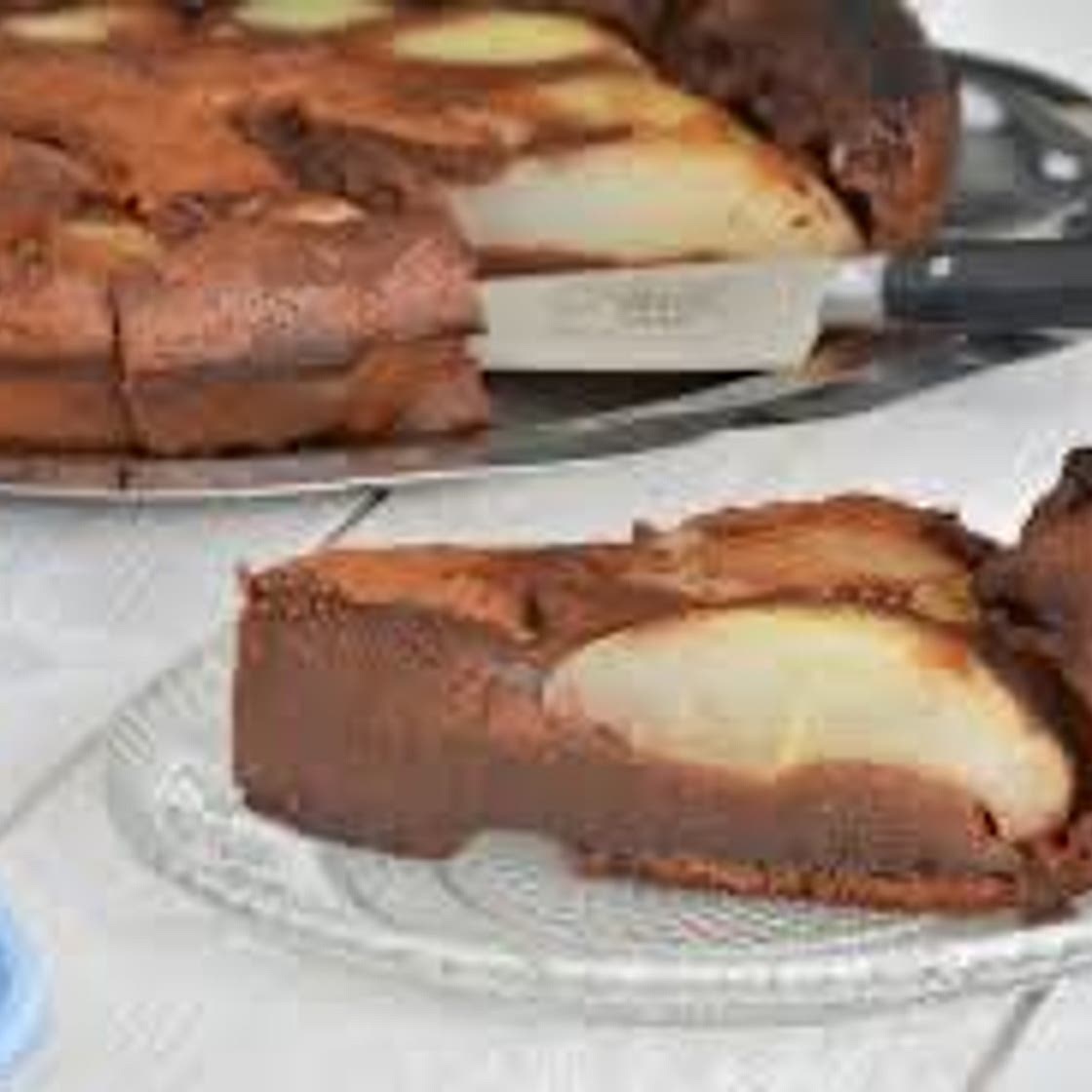 Clafoutis poires et chocolat