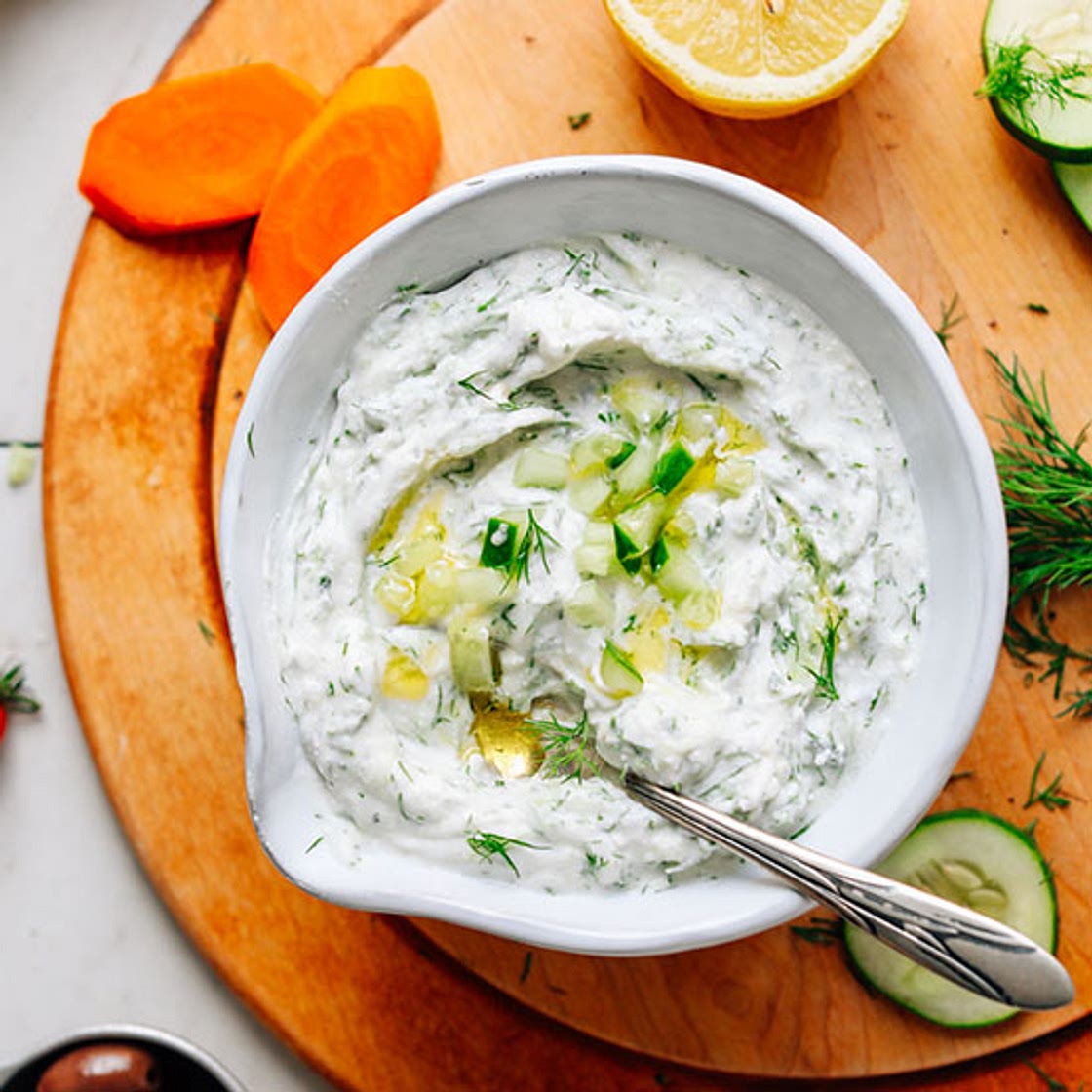 6-Ingredient Vegan Tzatziki