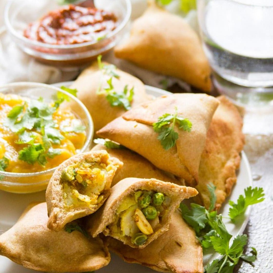 Baked Vegan Samosas