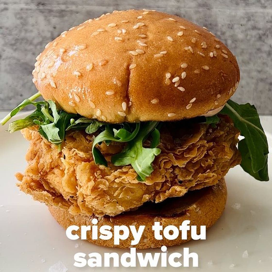 Crispy Tofu Sandwich