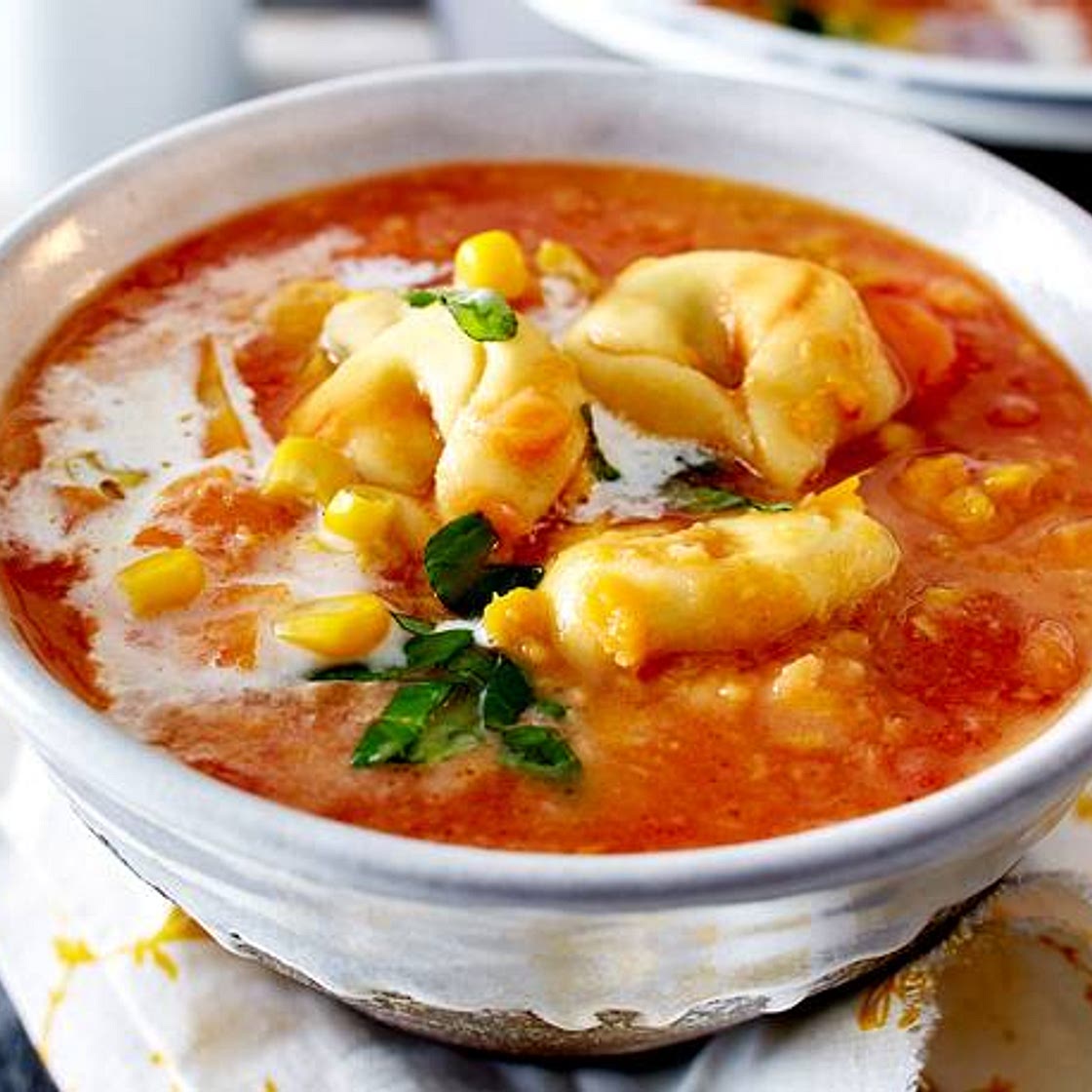 Mais-Süßkartoffel-Suppe