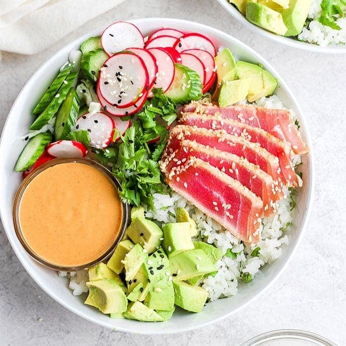 Ahi Tuna Poke Bowl