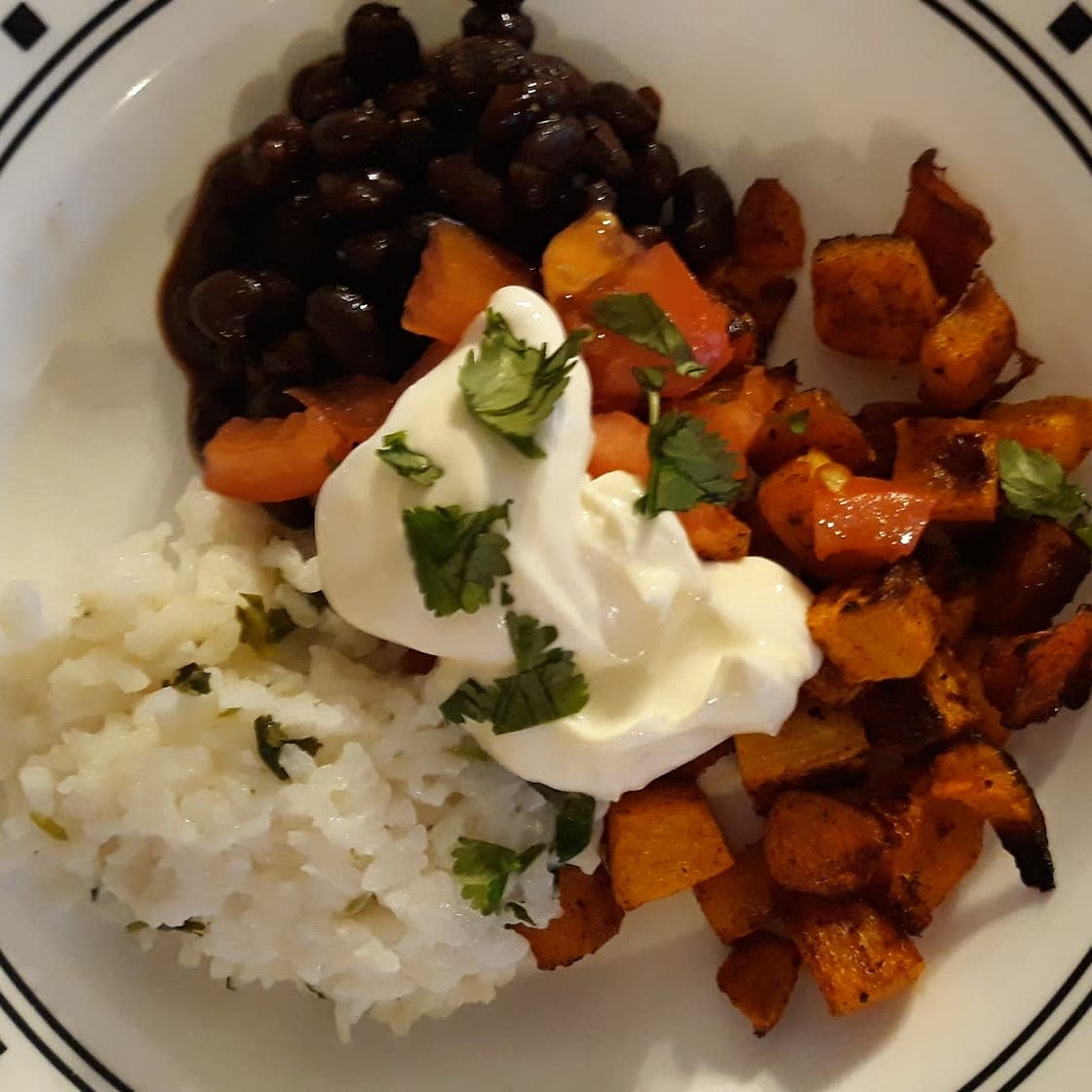 Roasted Butternut Squash Bowl