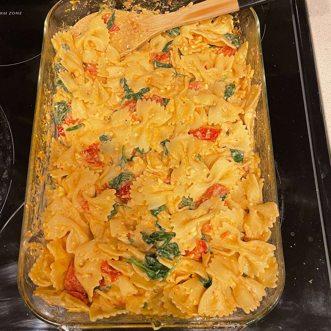 Baked Feta Pasta