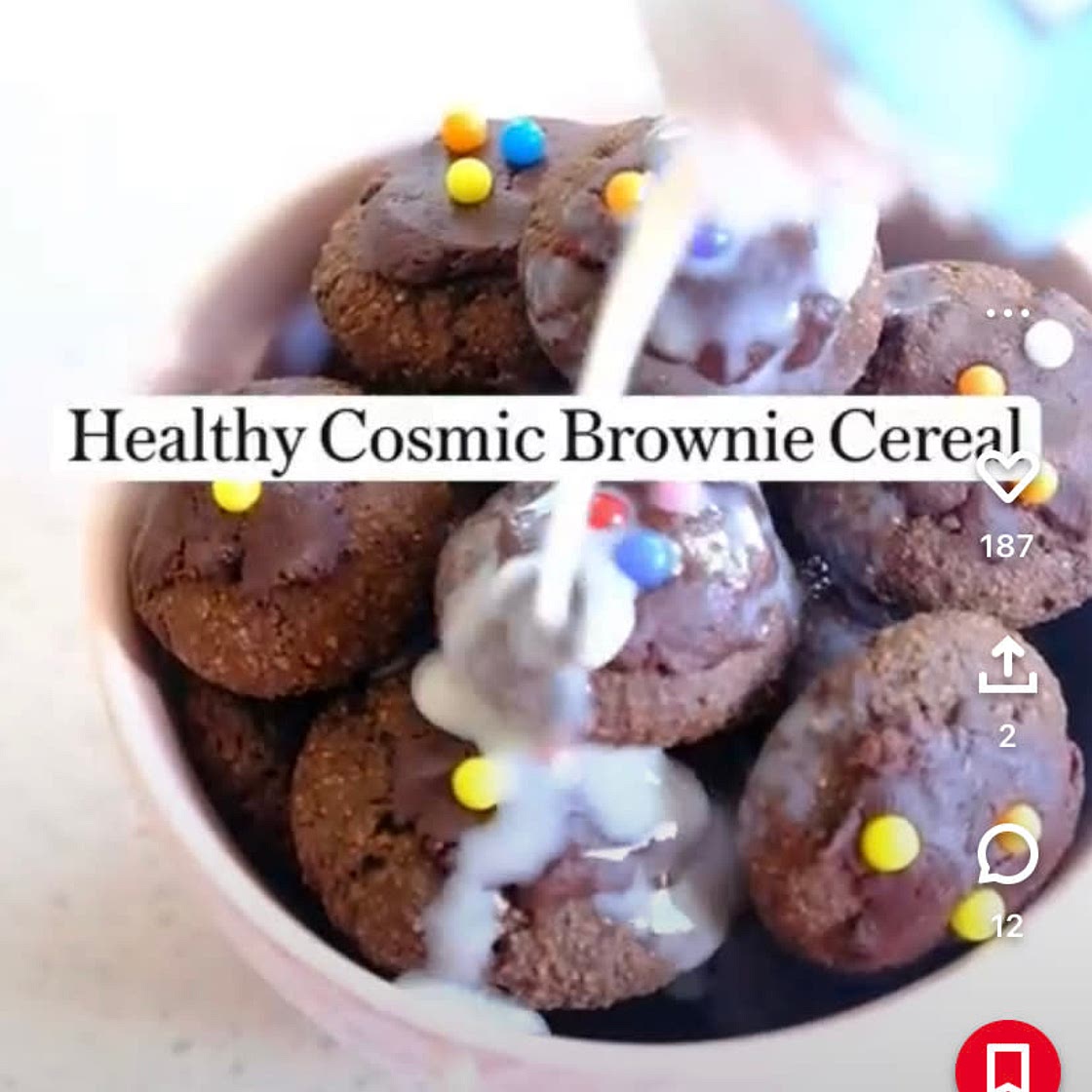 Healthy Cosmic Brownie Cereal