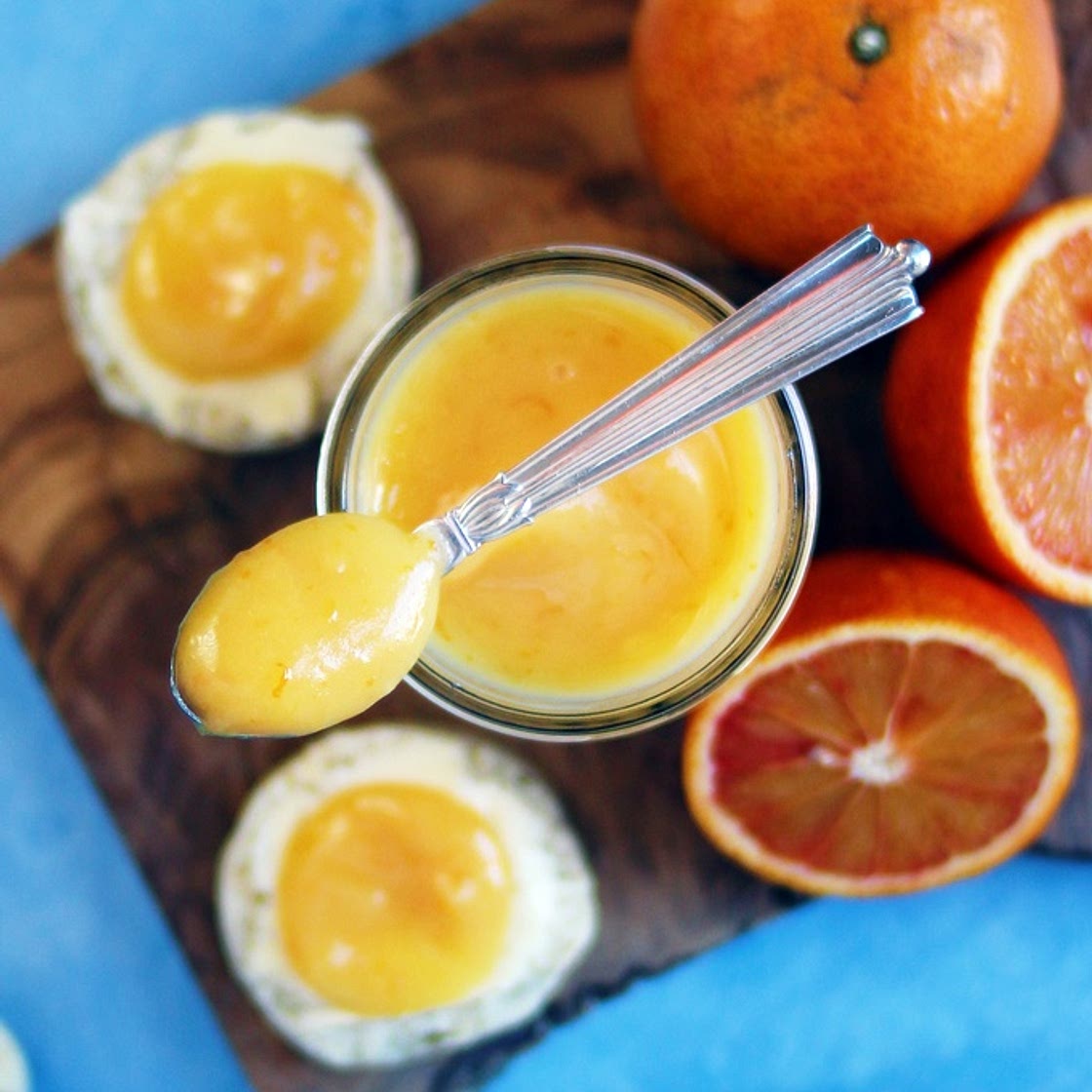 Granny’s Quick Blood Orange Curd with Power Blender option