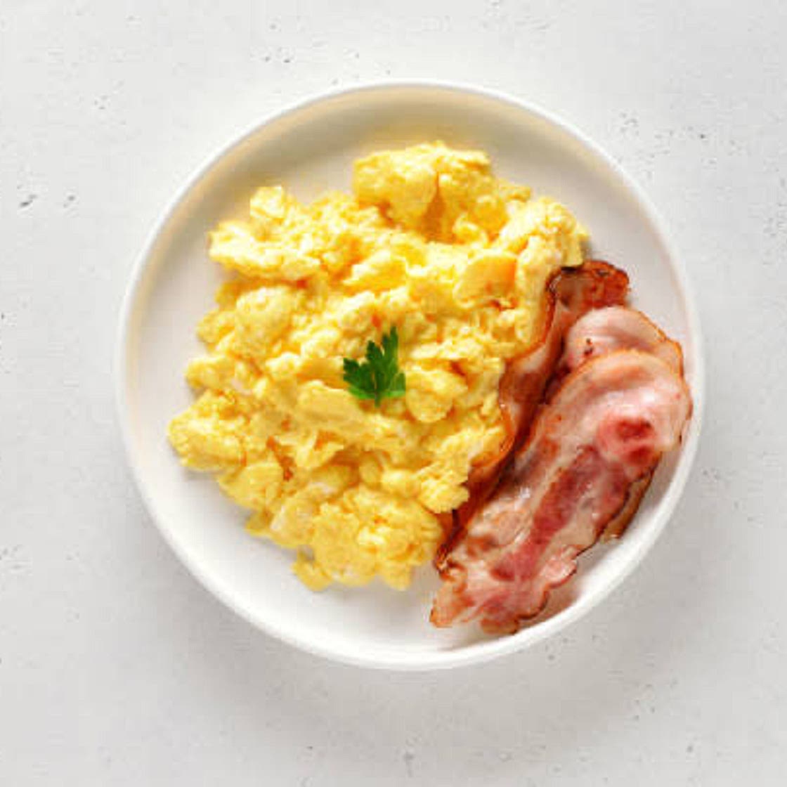 Scrambled Eggs and Bacon