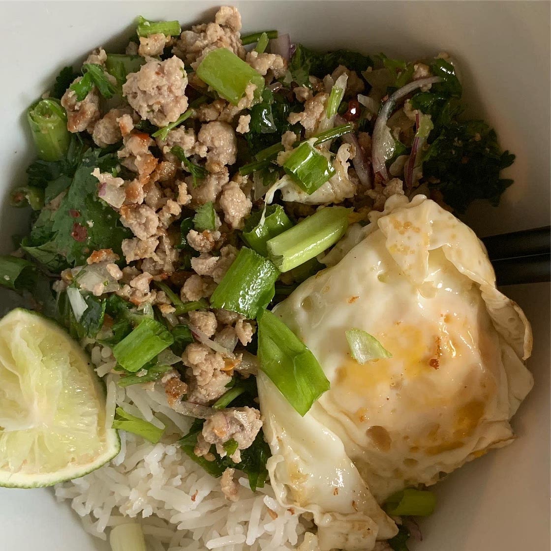 Laab Pork Salad