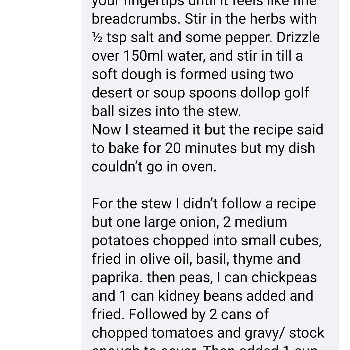 Herby Dumplings