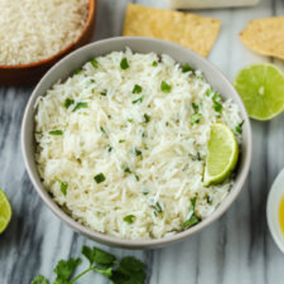Rice Cooker Cilantro Lime Rice