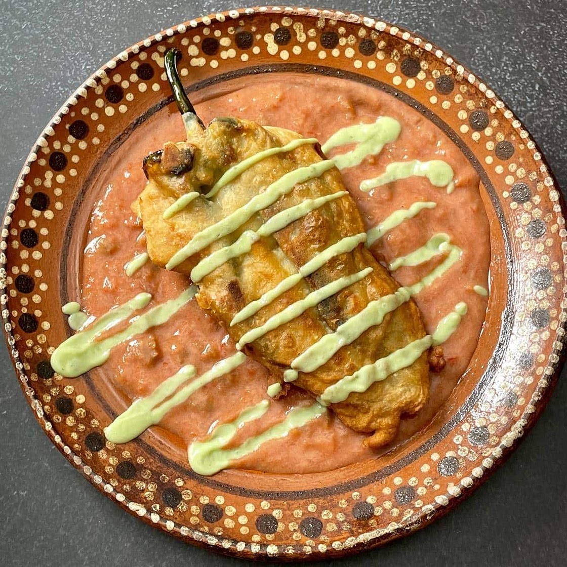 Vegan Chiles Rellenos